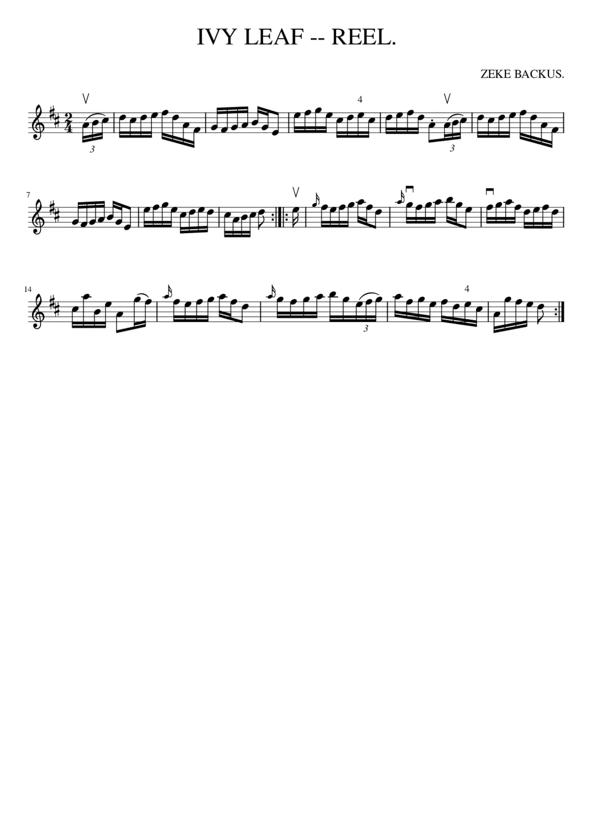 IVY LEAF -- REEL. - Page 1