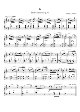 Études enfantines Op.37