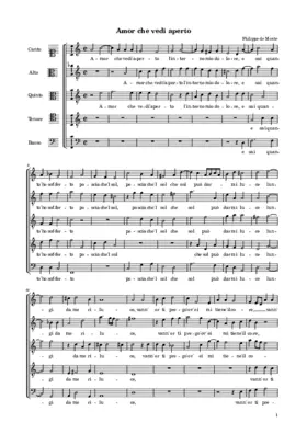 Amor che vedi aperto