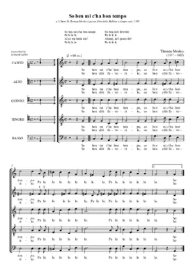 So ben mi c'ha bon tempo