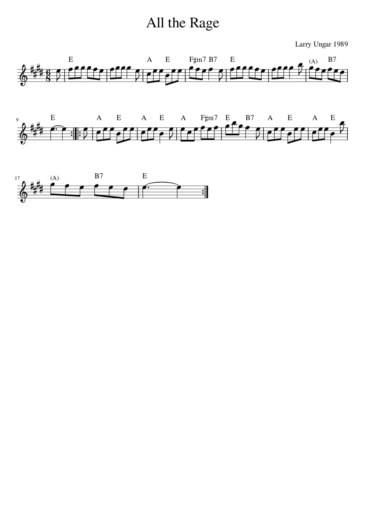 All the Rage - Page 1