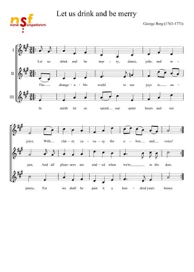 Let us drink and be merry