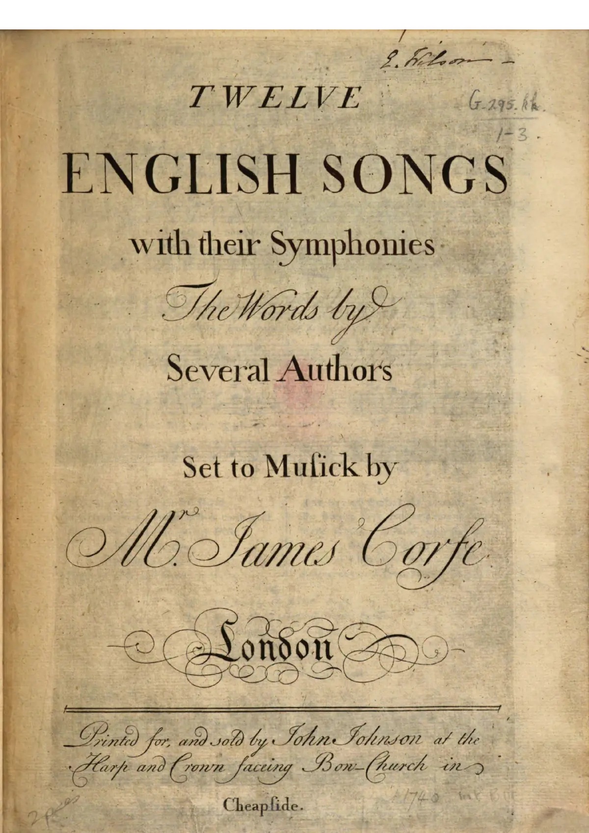 12 English Songs - Page 1