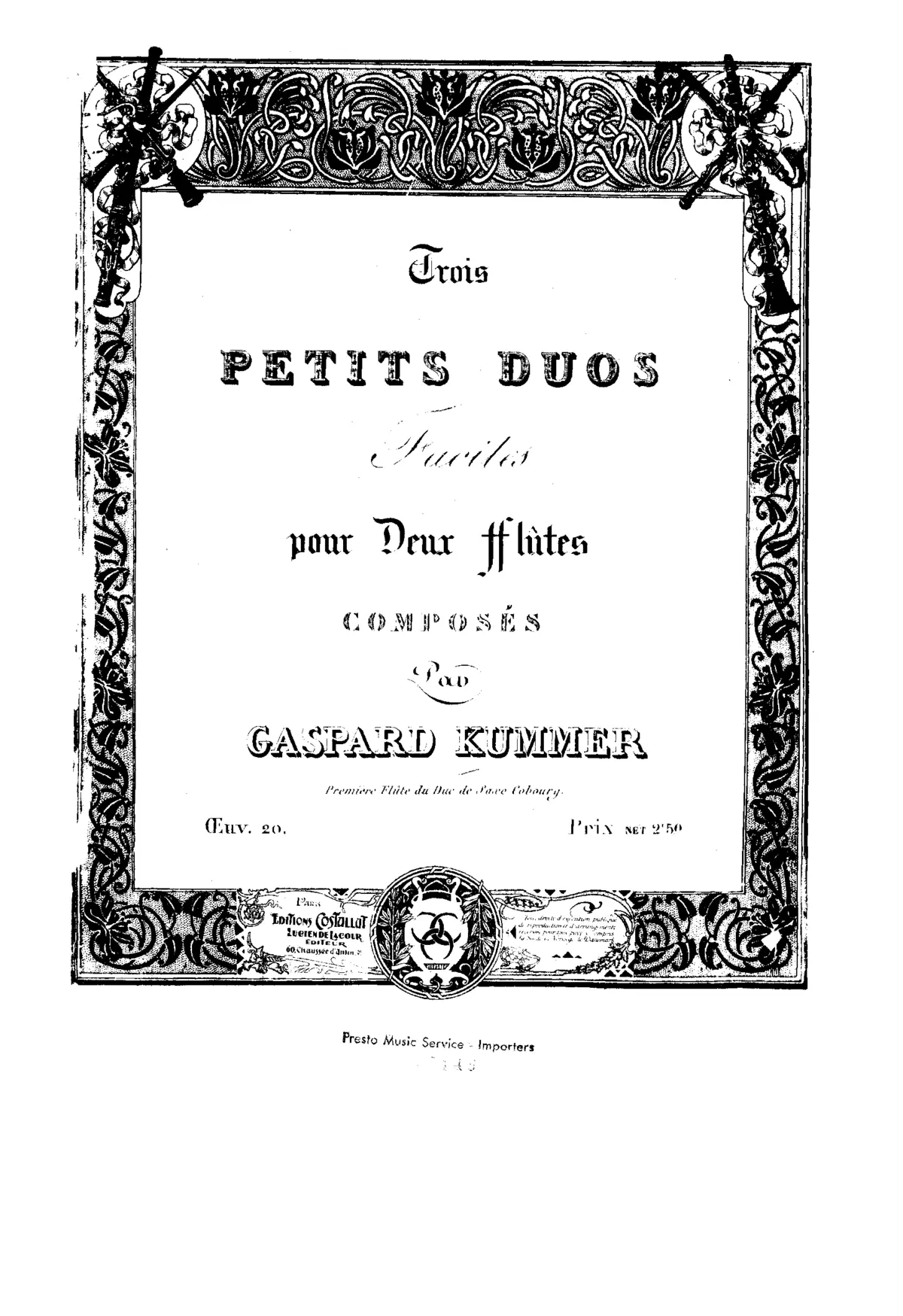 3 Easy Flute Duets - Page 1