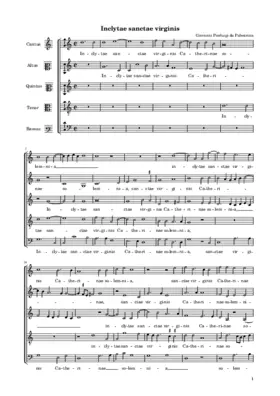 Inclytae sanctae virginis