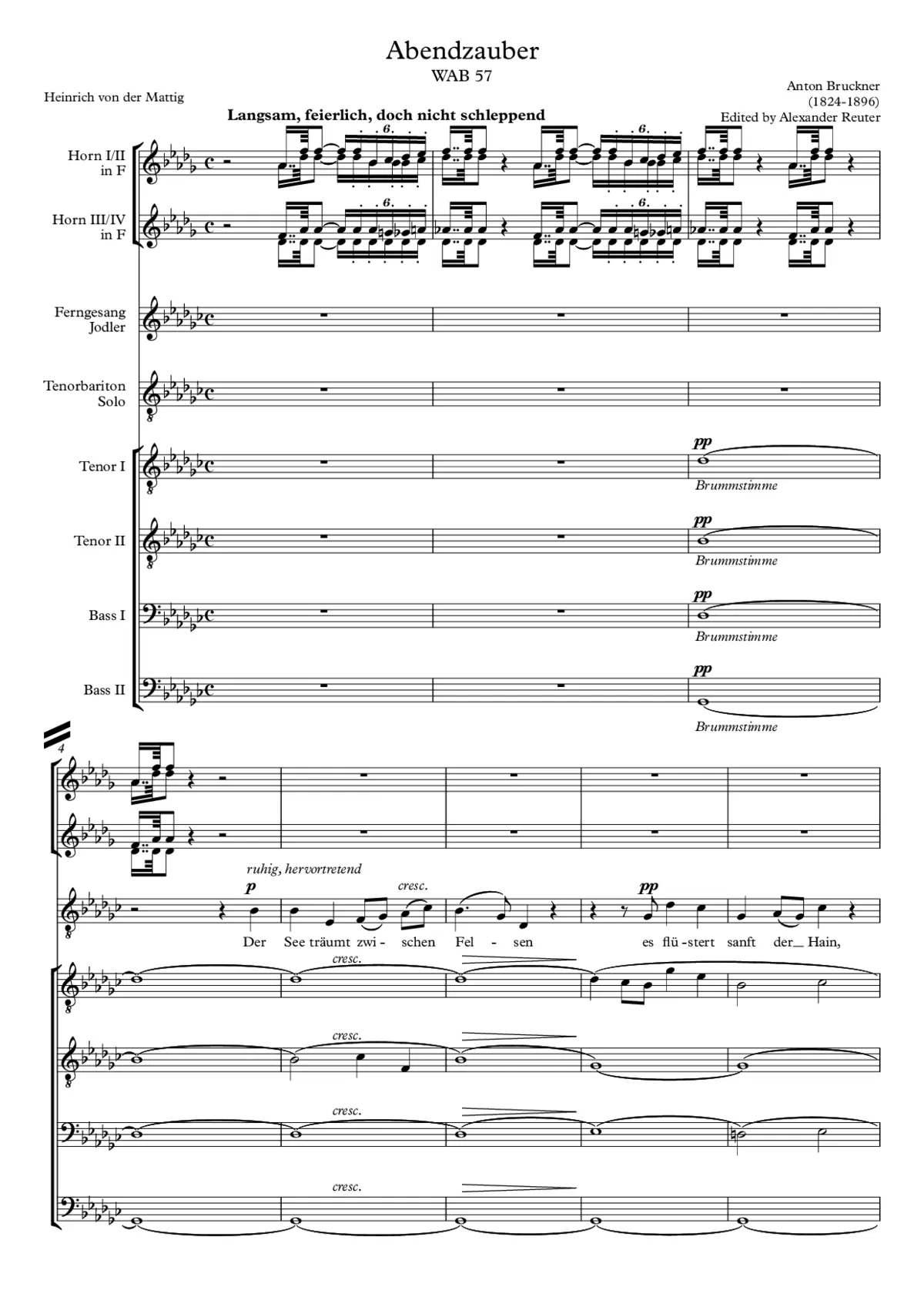 Abendzauber WAB 57 - Page 1
