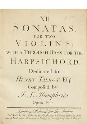 12 Trio Sonatas