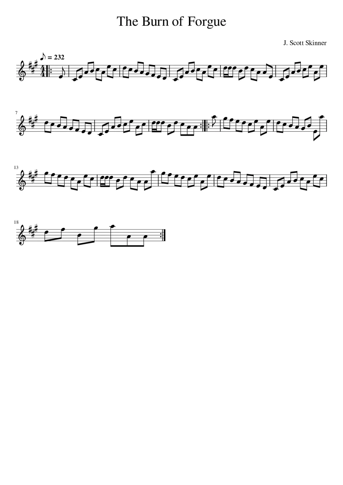 The Burn of Forgue - Page 1