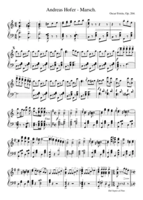 Andreas Hofer-Marsch Op.204