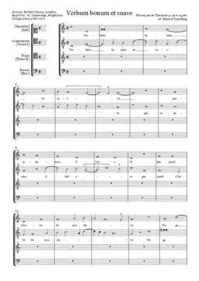 Verbum bonum et suave