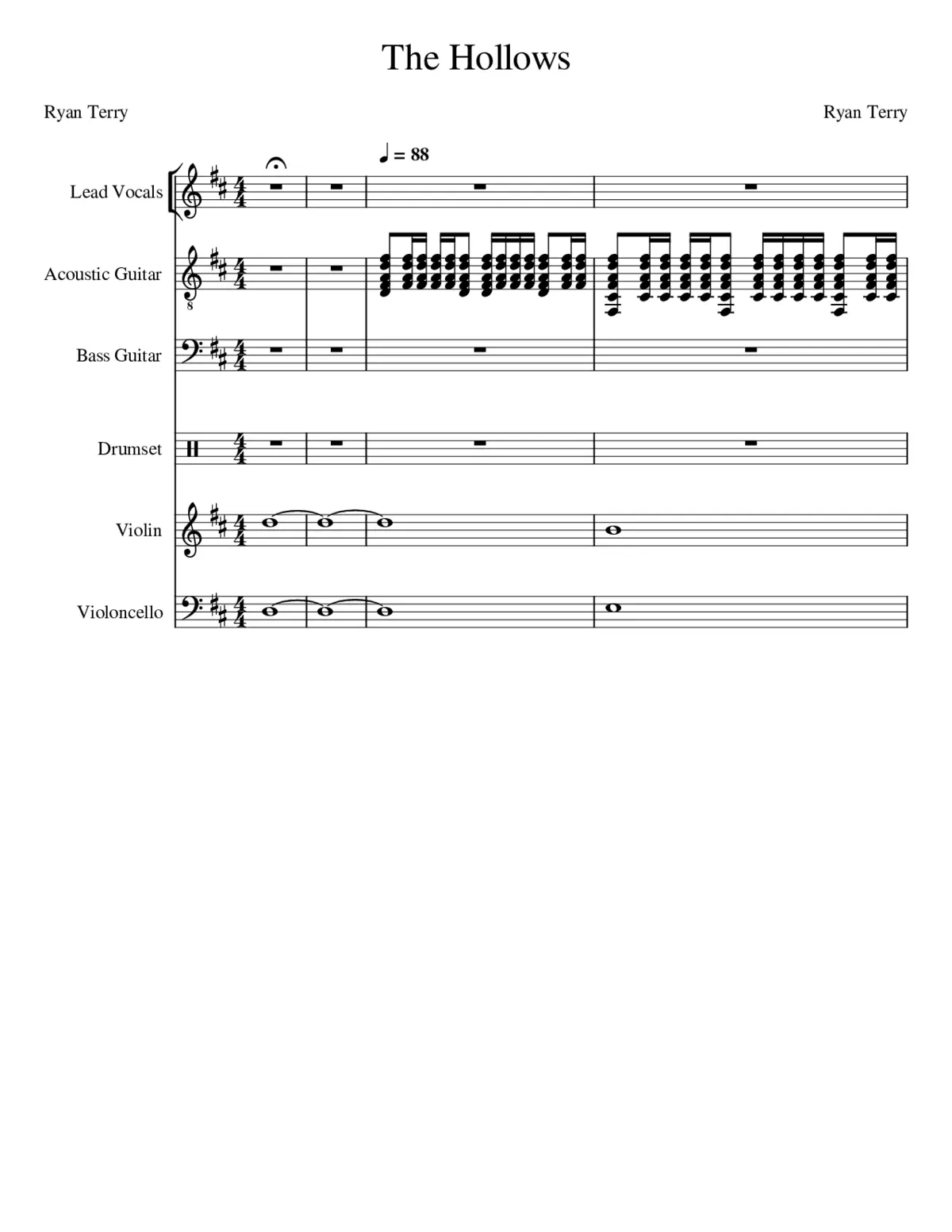 The Hollows - Page 1
