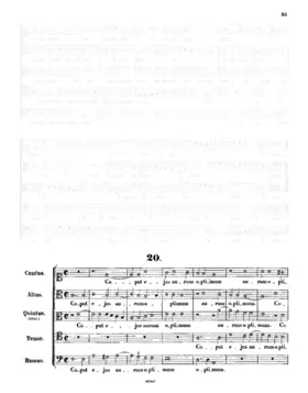 Caput eius aurum optimum