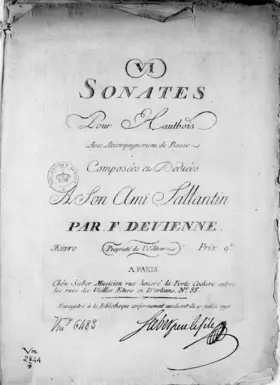 3 Sonatas for Oboe and Continuo