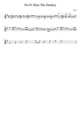 No.61 Shoe The Donkey