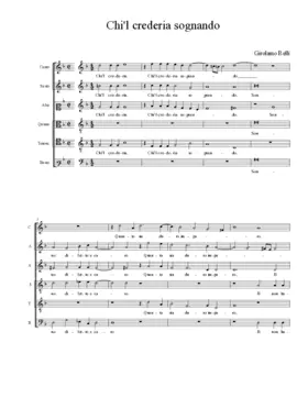Chi'l crederia sognando