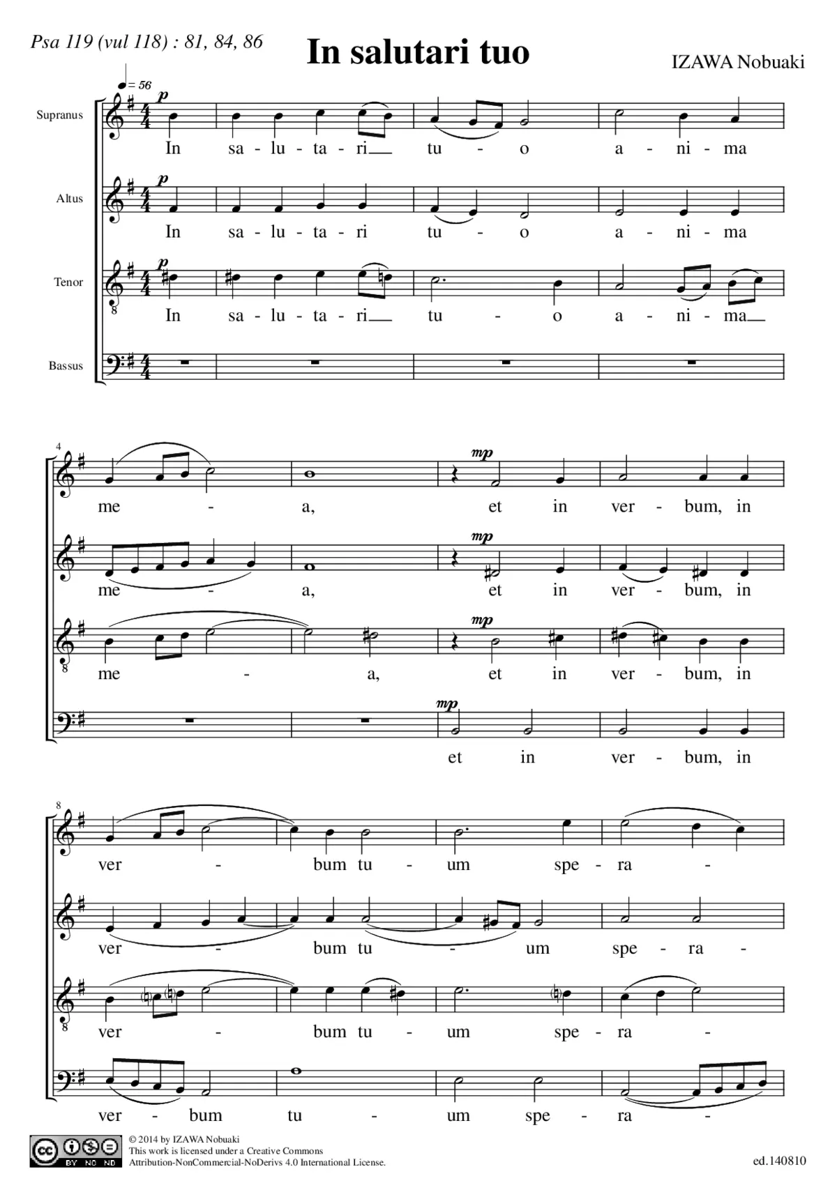 In salutari tuo - Page 1