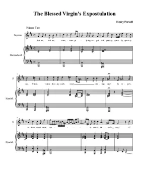 The Blessed Virgin's Expostulation