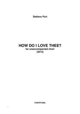 How do I love thee?