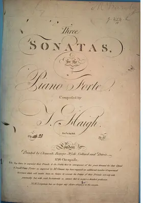 3 Piano Sonatas