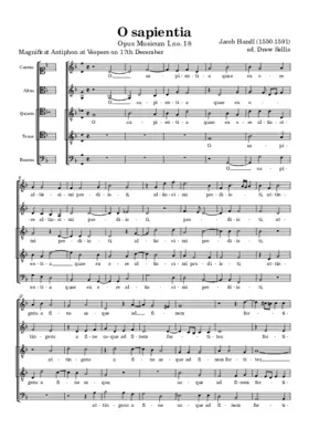 O sapientia