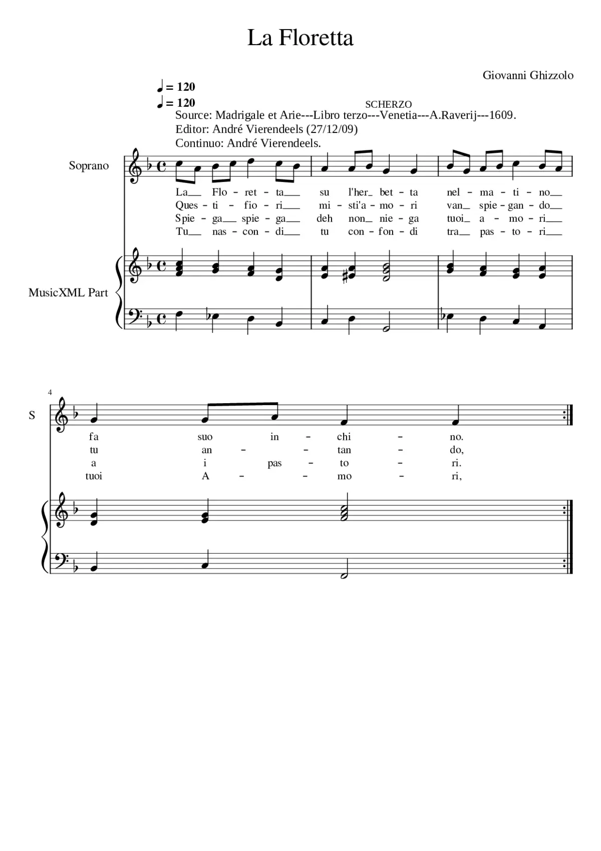 La floretta - Page 1