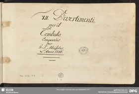 12 Harpsichord Divertimenti