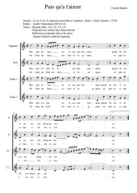 Puis qu'a t'aimer