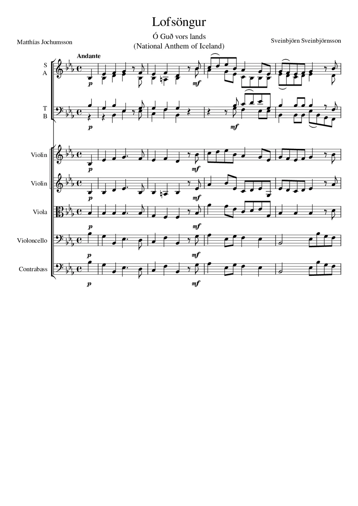 Lofsöngur - Page 1