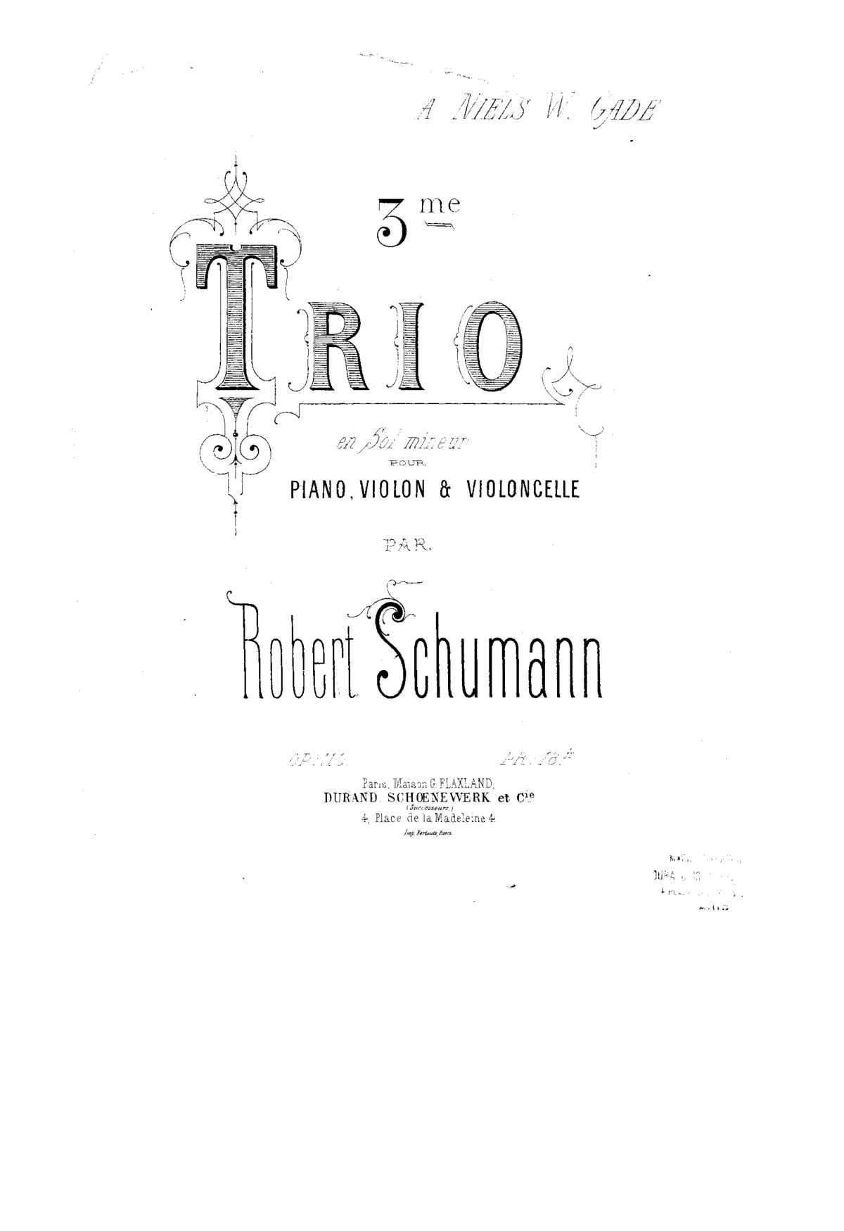 Piano Trio No.3 - Page 1