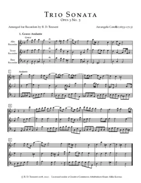 Trio Sonata in D minor