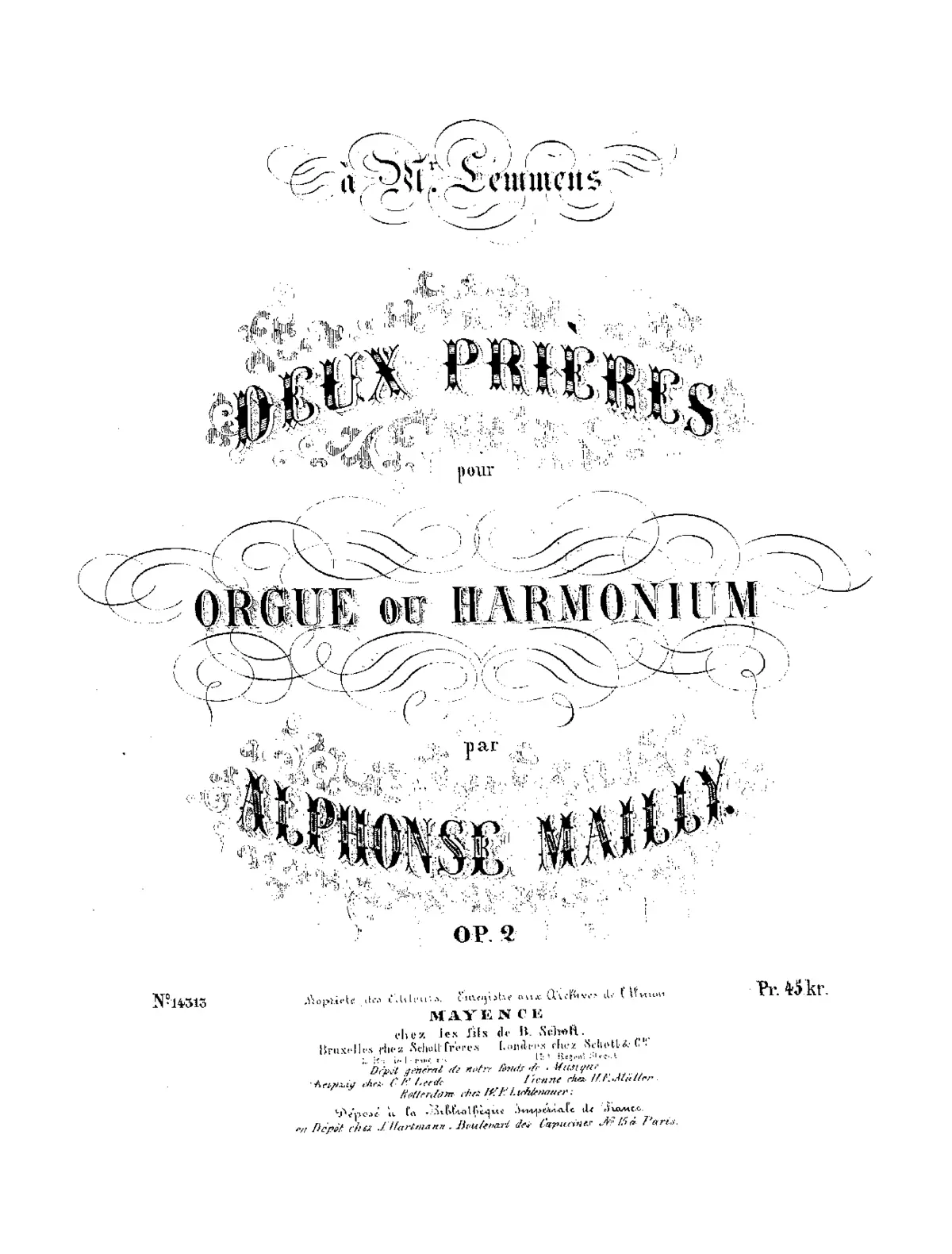 2 Prières - Page 1