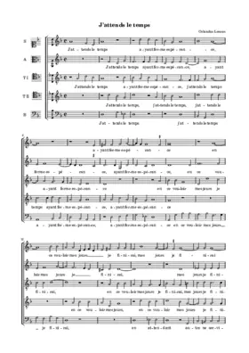 J'attends le temps
