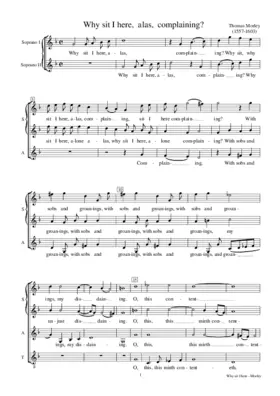 Why sit I here, alas, complaining