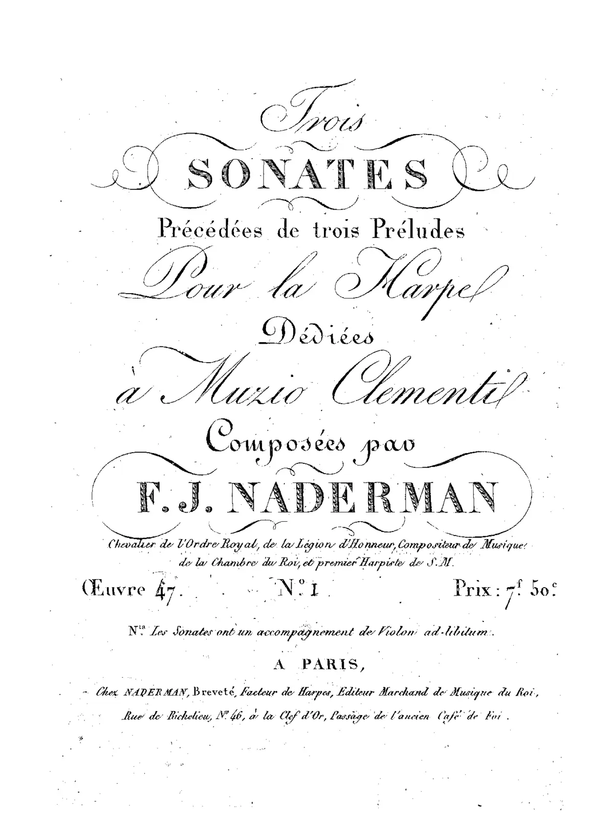 3 Sonatas - Page 1