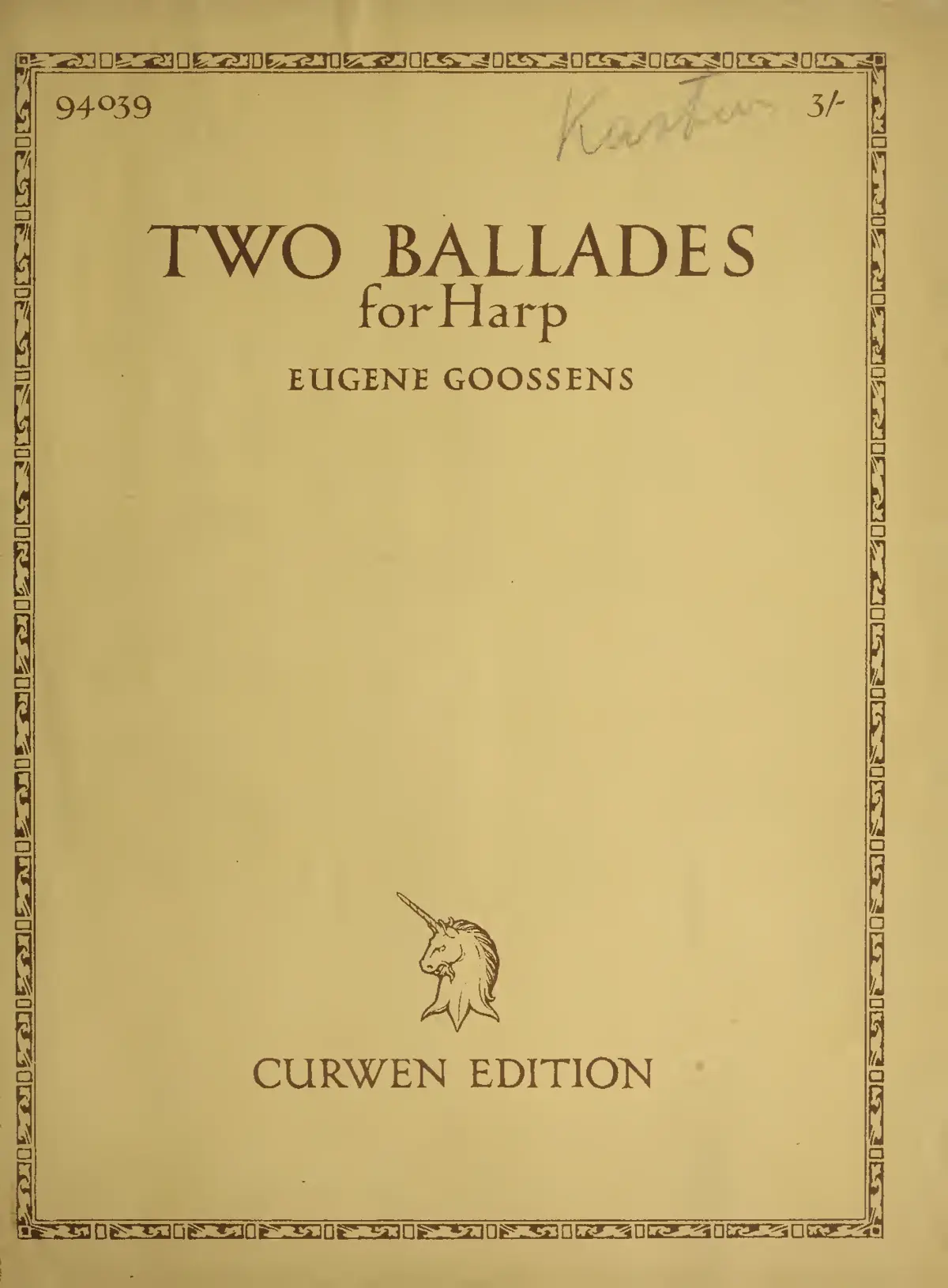 2 Ballades - Page 1