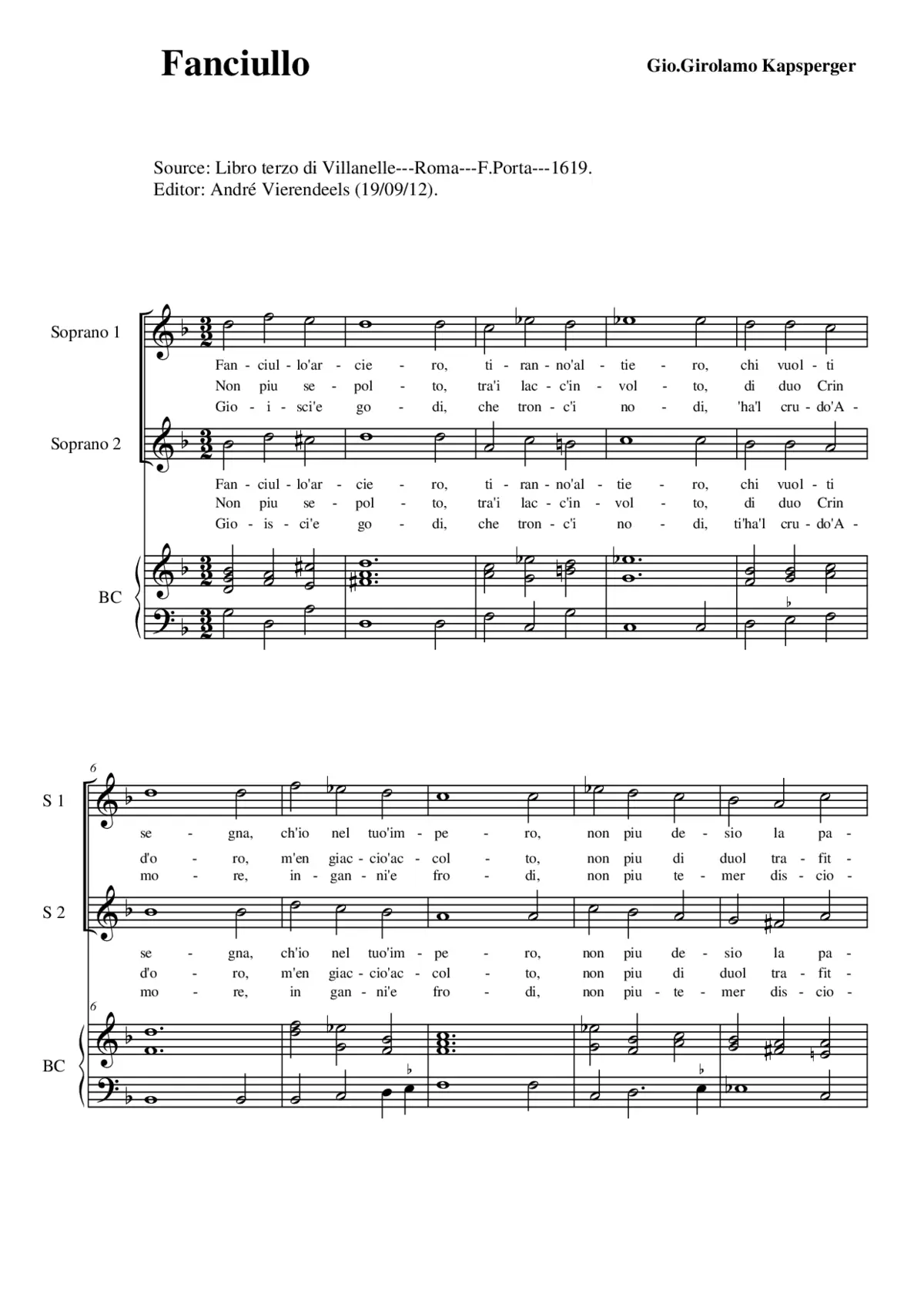 Fanciullo arciero - Page 1