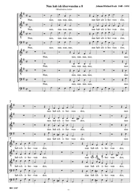 Nun hab ich überwunden