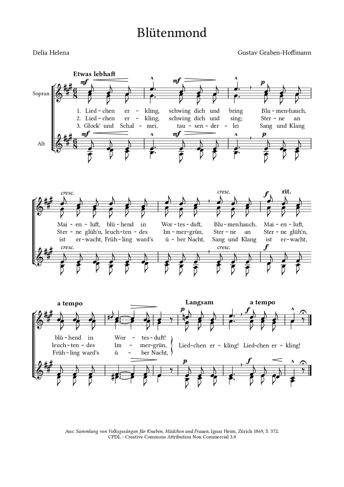Blütenmond - Page 1