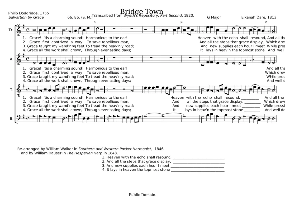 Bridge Town - Elkanah Dare - Page 1