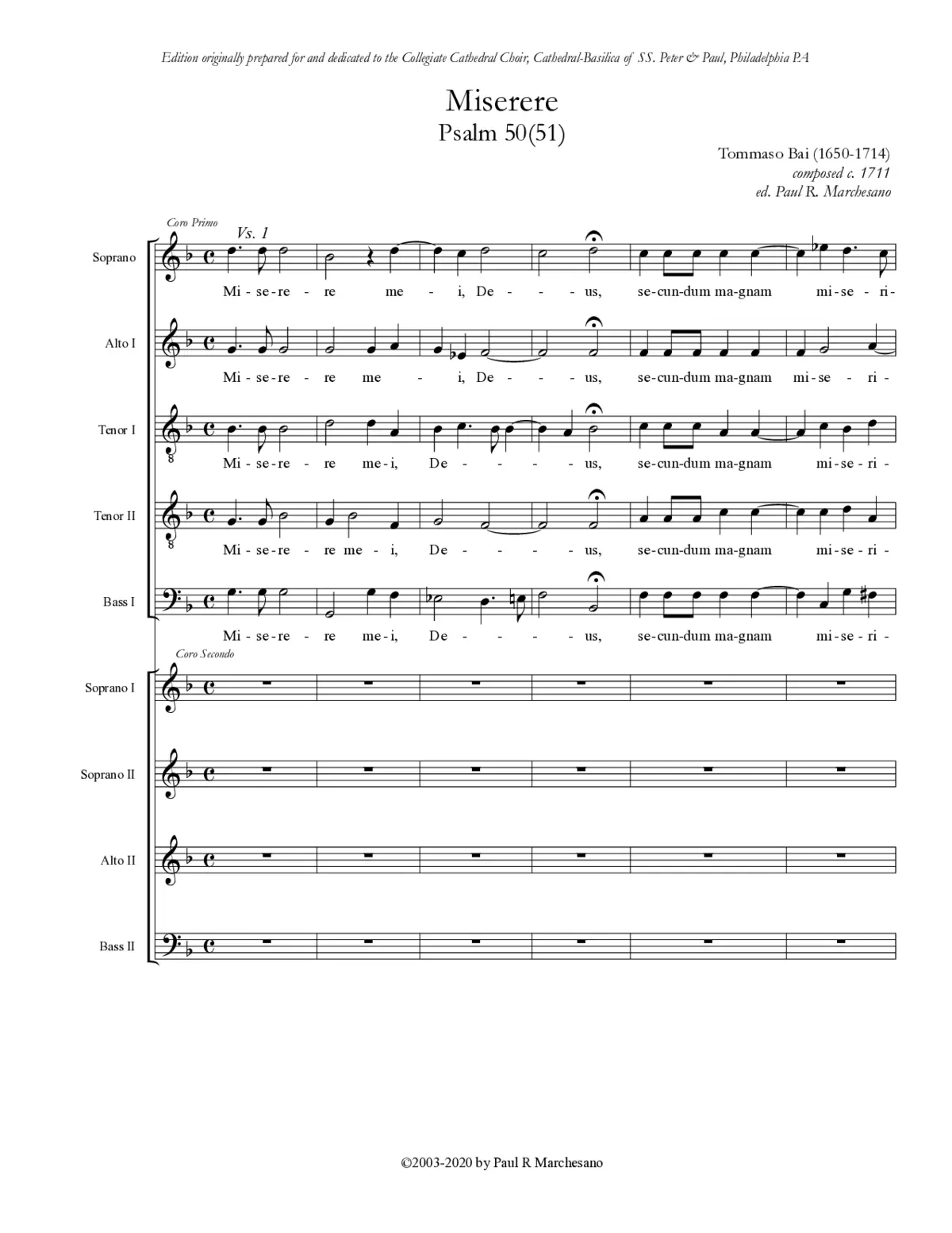 Miserere - Page 1