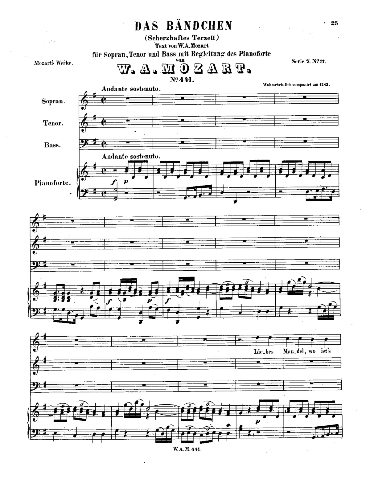 Das Bandel - Page 1