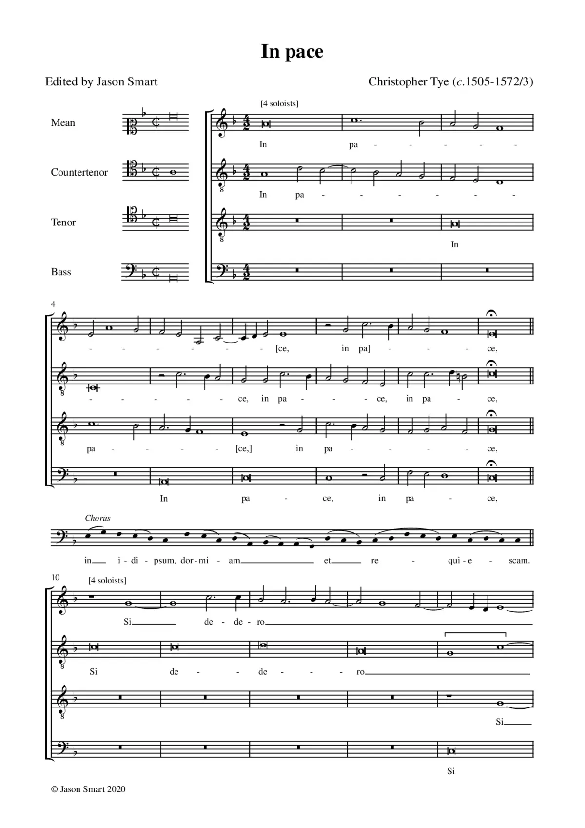 In pace - Page 1