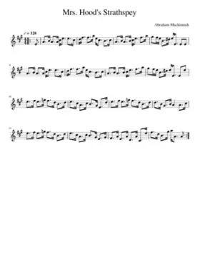 Mrs. Hood's Strathspey