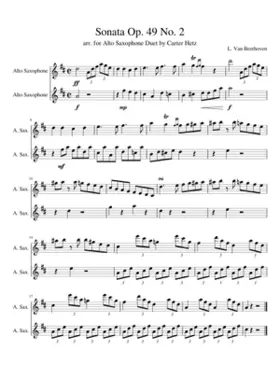 Piano Sonata No.20 Op.49 No.2