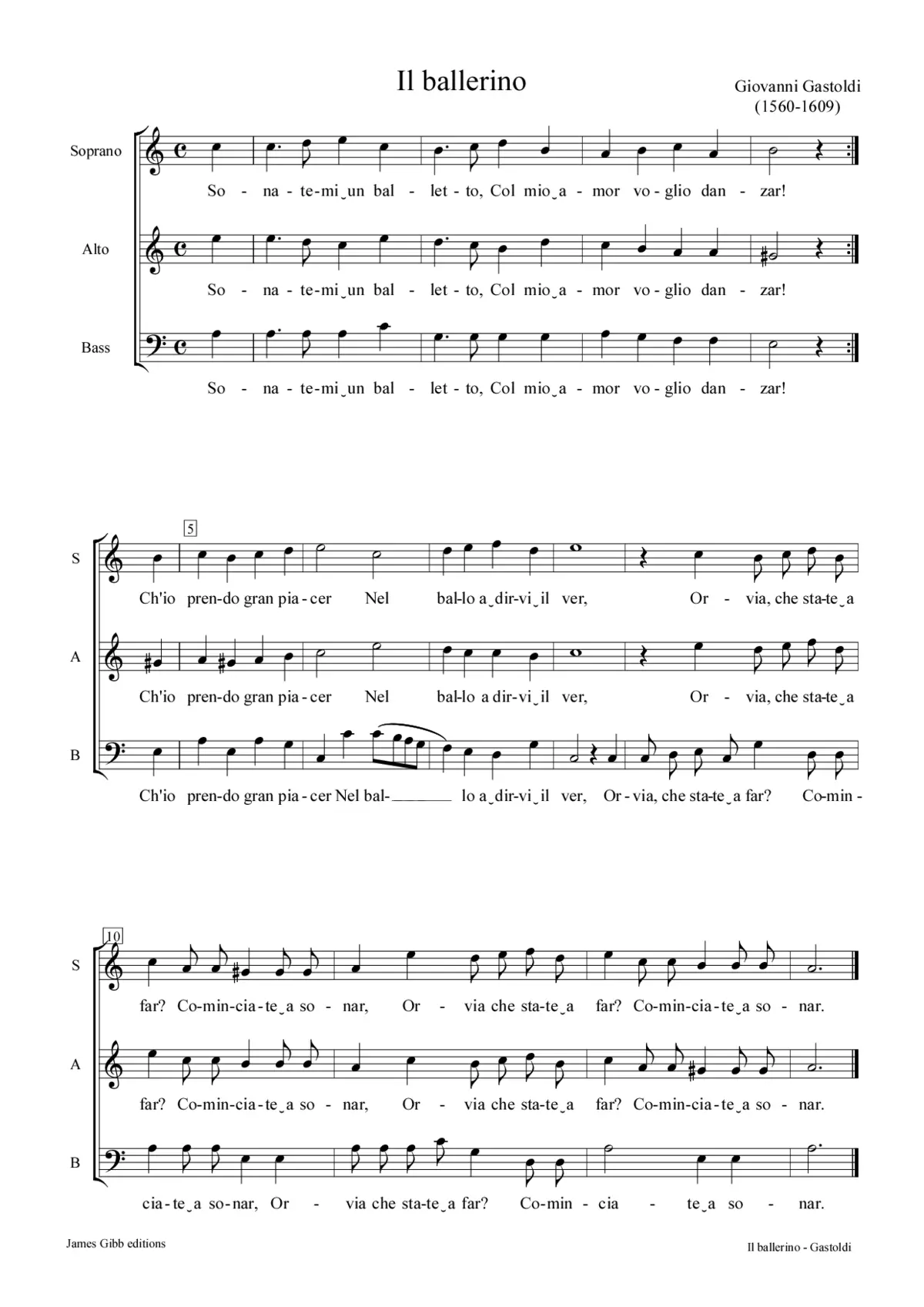 Il Ballerino - Page 1