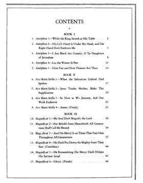 Fifteen Pieces for Organ Founded on Antiphons (original title)