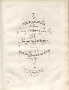 6 Variations sur la Tyrolienne