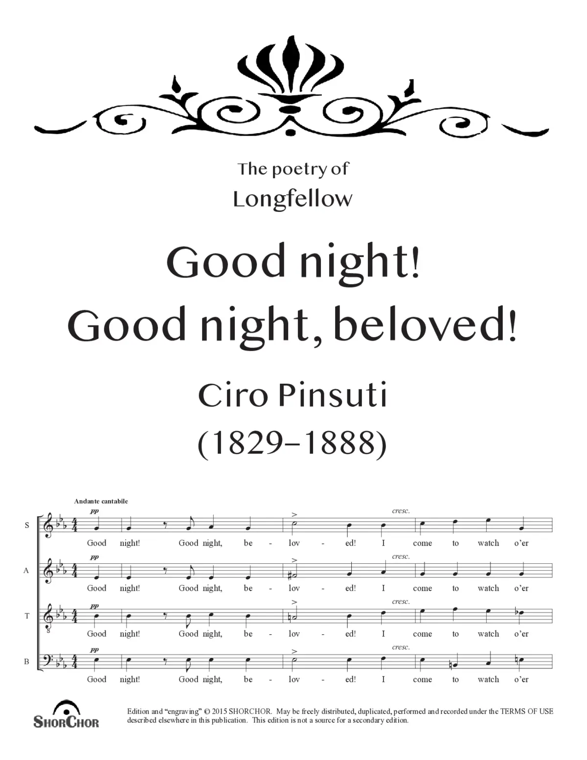 Goodnight, goodnight beloved - Page 1