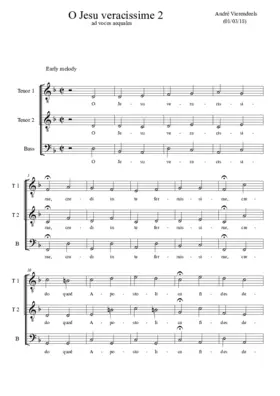 O Jesu veracissime II