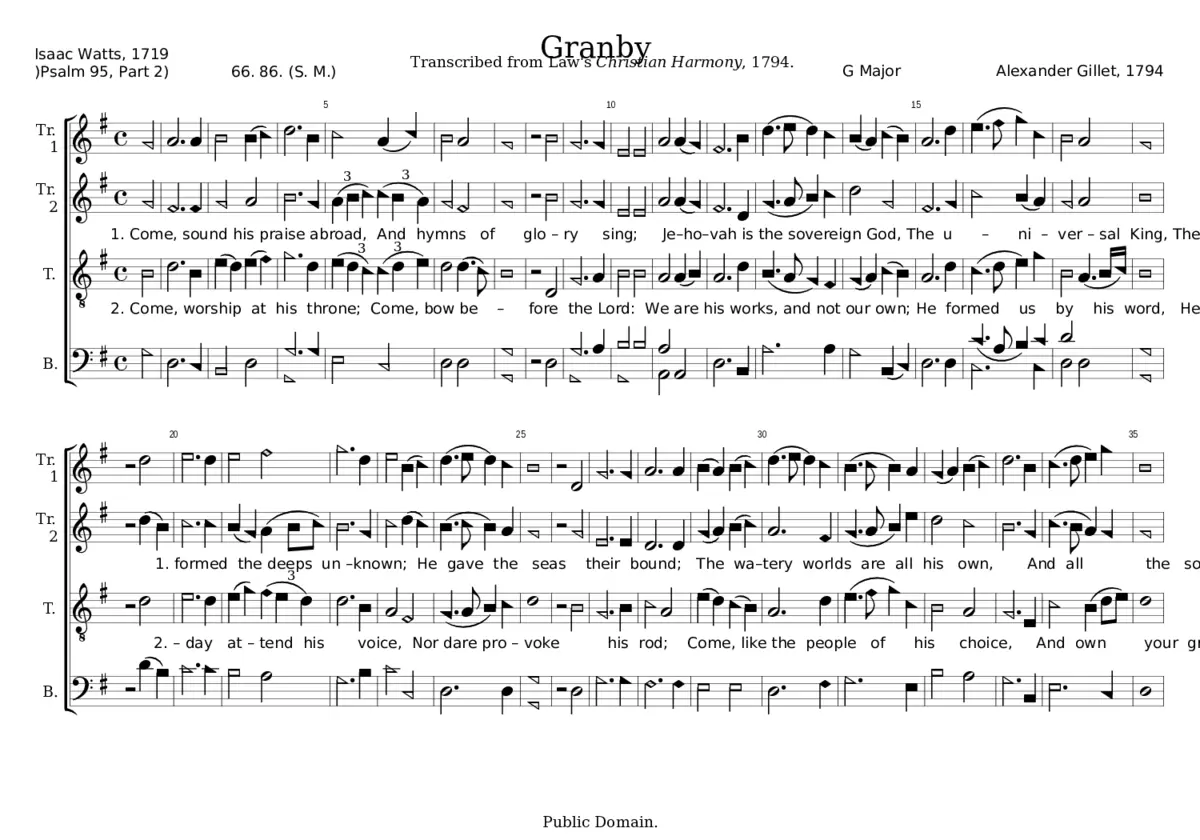 Granby - Alexander Gillet - Page 1